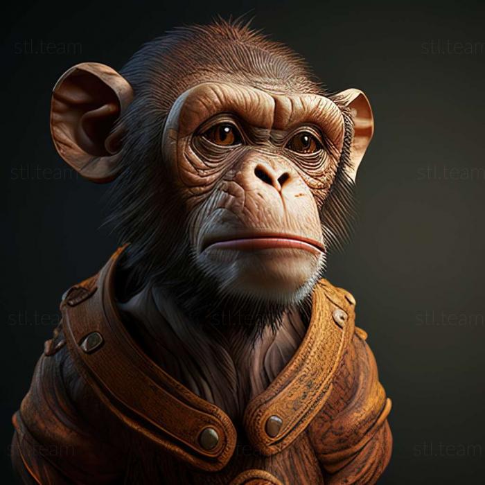 Animals Nim Chimpsky famous animal